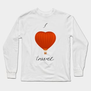 I like to travel. Long Sleeve T-Shirt